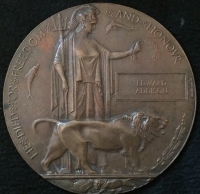 AN EMOTIVE "SOUTH WALES BORDERERS" (BATTLE OF LYS) 1914-15 Star Casualty Trio,  Plaque & Scroll. To: Cpl E.ADDISON. 6th S.W.B. Died of Wounds 12th April 1918.From Bamber Bridge, Preston, Lancashire. 
