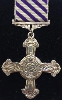 An excellent DISTINGUISHED FLYING CROSS (1944) & UNITED STATES of AMERICA D.F.C. Group of 6. F/Lt T. A. Wickham-Jones, Halifax Pilot, 77 Sqd. Killed in Civil Air Crash (Famous Heathrow Ghost Story) & Dad’s WW1 Medals
