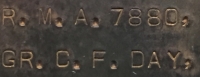 An Most Important, Rare & Unusually Complete,1914-15 Trio, R.F.R.  LSGC with Plaque. To: RMA/7880 (RMR/B/1089) C.F. DAY. RMA. Killed-in-Action, 22nd Sept 1914 when HMS ABOUKIR was Sunk by German Submarine U-9
