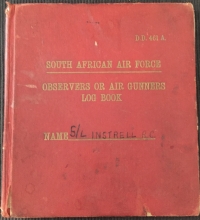 An Exceptional MBE (Mily) & DFC (1945) Aircrew Europe group of 
six. 120886. Sqd Ldr R.C. INSTRELL. RAF(VR)  431 Sqd R.C.A.F. 
Log book of 33 Raids, on Wellingtons, Halifax & Lancasters with many “close call-wing and a prayer” sorties.