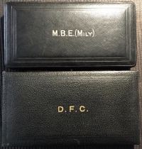 An Exceptional MBE (Mily) & DFC (1945) Aircrew Europe group of 
six. 120886. Sqd Ldr R.C. INSTRELL. RAF(VR)  431 Sqd R.C.A.F. 
Log book of 33 Raids, on Wellingtons, Halifax & Lancasters with many “close call-wing and a prayer” sorties.