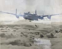 THE  “PATHFINDER MASTER BOMBER” (73 RAIDS) DISTINGUISHED FLYING CROSS (1944) & BAR (1944).
7 Sqd AIRCREW EUROPE, GSM BORNEO & QCVSA “QUEENS FLIGHT” To: S/LDR R.E. CROMPTON-BATT. 
