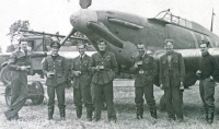 AN UNUSUAL & RARE “BATTLE of BRITAIN” (85 Squadron)
“Hurricane” Pilot, & “Mosquito” Night Fighter Radar/Navigator,
 Aircrew Europe (F&G) Group of Six. 158315 Sgt-F/O Earnest Reginald  “Reggie” Webster. RAF.