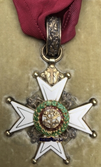 A Very Good, Knight Commander of The Bath (K.C.B. Military) Neck Order with original ribbon,  & Breast Star, housed  in original leather, velvet and satin case.