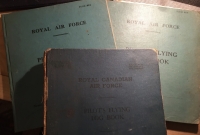 AN EXCEPTIONAL & RARE (ITALIAN THEATRE) ”PATHFINDERS” D.F.C. (1944) Three Original & Extensive Flying Logs & Massive Archive of Photos & Original Papers. With both USA “Silver” Pilot Wings & RAF Pilot Wings.