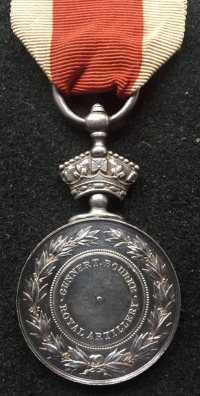 ABYSSINIA MEDAL. To: GUNNER T. BOURKE 
 ROYAL ARTILLERY