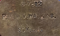 A SUPERB “ONE MAN ARMY” (Poelcappelle)DISTINGUISHED CONDUCT MEDAL & 1914-15 Trio.Stunning Battle Citation. 3-7312. Pte,Sgt W.V. WATKINS 1st SOMERSET LT INFANTRY. (KILLED-IN-ACTION 10.8.1918)