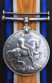 An Important British War Medal (Single).To 2128 Pte. James Ryan 1st Lancs Fus. KILLED IN ACTION or DofW 25/4/1915 at W Beach (1st Day of Gallipoli Landings) The Regt won SIX VICTORIA CROSSES BEFORE BREAKFAST.