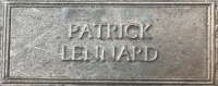An Important MEMORIAL PLAQUE To. 2715 Pte. Patrick LENNARD 1st Bn Lancs Fus’ KILLED IN ACTION  25/4/1915 at W Beach,Gallipoli (1st Day, Gallipoli Landings) The Regt  won SIX VICTORIA CROSSES BEFORE BREAKFAST.