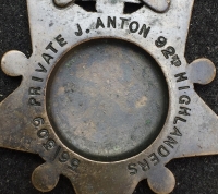 A SUPERB & VERY SCARCE AFGHANISTAN MEDAL with KABUL to KANDAHAR STAR, PAIR.To: B/309  & 56/309 Pte James Anton, 92nd “Gordon” Highlanders. With Medical & Discharge Papers