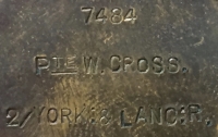 A VERY ATTRACTIVE & CLASSIC “OLD CONTEMPTIBLE’S ” QSA & 1914 Star & Bar (CASUALTY) 3193.Pte W. CROSS. East Yorks Regt, later, 7484. Sgt W. CROSS. 2/ Yorks & Lancs Regt. KILLED IN ACTION 21st March 1918.