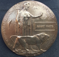 A RARE “1st DAY BATTLE OF CAMBRAI” CASUALTY
1914-15 Star Trio & Plaque with Uniformed Photo. To: S-6493, Pte Robert Whyte, 4th SEAFORTH HIGHLANDERS. KILLED IN ACTION, 20th NOVEMBER 1917.