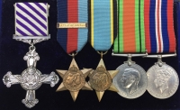 A SPECIAL “80th ANNIVERSARY” OFFERING.    A Superb & Rare (Unattributed) BATTLE of BRITAIN,DISTINGUISHED FLYING CROSS (1940) with 1939-45 Star (Battle of Britain Clasp) Aircrew Europe Star,Defence & War Medals