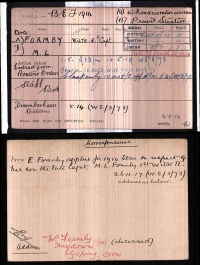 A RARE “TWO BROTHERS” CASUALTY GROUP of 1914 Star & Bar Trio. Capt, M.L.FORMBY. 1st WILTS’ REGt K.I.A. 26.10.14 & 1915 Star Trio & Delhi Durbar Cpl-Lt R.W. FORMBY. MADRAS MOTORCYCLE CORPS & R.E. K.I.A. 16.2.17