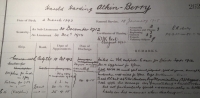 AN EXCESSIVELY RARE & REMARKABLE “SUBMARINE OFFICER” CASUALTY. 1914-1915 Trio & Plaque. Lieut H.H. ATKIN-BERRY. R.N. (2nd Officer,H.M.S/M “E.26”) KILLED IN ACTION. 6th July 1916. Sunk by German Navy.