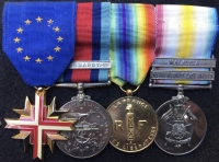 A “Unique” Post Office-Medical, WW2 Royal Navy, Group of Nine. 
St John, (Svg Brother) B.E.M.(Civil),1939-45, Burma, France & Germany Stars, War Medal, I.S.M. Civil Defence L.S. 
& Voluntary Medical Service Medal (Four Clasps)