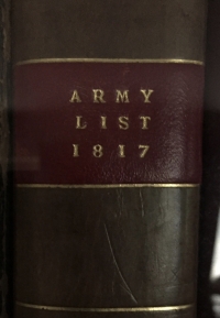 A RARE & DESIRABLE “DIE HARDS” OFFICER’S M.G.S. Captain RICE PRICE, 2nd & 1st, 57th (West Middx) Foot Regt. Seriously Wounded Pamplona. Served America,Aug 1814-1815.”Siege of Fort Erie”Canada-America border.