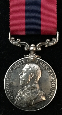 A RARE “BATTLE OF AMIENS” DISTINGUISHING CONDUCT MEDAL (8th Lincoln’s ). “WITH BATTLE CITATION”
To. 8142. C.S.MJR. W.T. COLEMAN. 8th LINCOLNSHIRE 
REGt (From Grimsby)