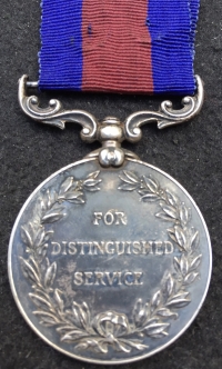 A RARE & HIGHLY UNUSUAL “INDIAN” DISTINGUISHED SERVICE MEDAL (A Genuine Unnamed Example) A Display Group of Five ,  1939-45 Star, Burma, India & War Medal .