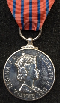 A Superb & Outstanding “Fire Brigade” GEORGE MEDAL (QEII) 1993, 
with Silver & Golden Jubilee Medals & Fire Brigade Exemplary Service
Medal. To; Firefighter DAVID BURNS. West Midlands Fire Service.