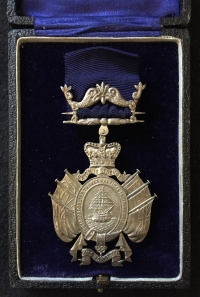 The “MURMANSK CONVOYS” (ATLANTIC & ARCTIC STAR )“U-BOAT TORPEDO” D.S.C. Group & Nautical Training College (HMS WORCESTER) medal. Lt Cdr G.BUTCHER. R.N.V.R. & Father’s WW1 VRD group.