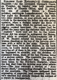 AN EXCEPTIONALLY WELL DOCUMENTED & EARLY  “LIVERPOOL SHIPWRECK & HUMANE SOCIETY’S FIRE MEDAL”. To: P.C. 158B. Fred W. Baxter, Rescued 3 Children From House On Fire in Lowndes St, L’Pool. 24th May 1896.