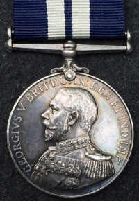A RARE & DESIRABLE FOREIGN AWARD of  DISTINGUISHING SERVICE MEDAL” To: FRENCH “Brevete” RENAUD GABIER. Crewman in French Battleship “CHARLEMAGNE” For Gallantry, Dardanelles on 18th March 1915.