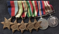 A VERY RARE & DESIRABLE WW2 & (“YANGTSE 1949”) NAVAL GENERAL SERVICE MEDAL, Group of Eight. To: C/JX 156696 E.N. FEARON. LEADING SEAMAN.R.N. (With Named Boatswain’s Whistle)