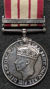 A VERY RARE & DESIRABLE WW2 & (“YANGTSE 1949”) NAVAL GENERAL SERVICE MEDAL, Group of Eight. To: C/JX 156696 E.N. FEARON. LEADING SEAMAN.R.N. (With Named Boatswain’s Whistle)