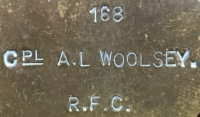 AN EXCESSIVELY RARE & DESIRABLE (Old Contemptible’s) “ROYAL FLYING CORPS” Military Medal, with 1914 Star & Bar Trio and RAF L.S.G.C. To. 168. Cpl-WO2, A.L.WOOLSEY. R.F.C. 
No.2 Squadron & 1 Military Wing R.F.C.