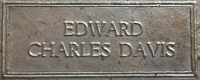 An Unusual “TWO WAKEFIELD BROTHERS” Pair of Plaques 
To: & ERNEST JOHN DAVIS, 2/4th K.O.Y.L.I. K.I.A.  (27/11/17) & elder brother EDWARD CHARLES DAVIS,  2/4th EAST LANCS REGt. K.I.A. (21.3.18).