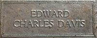 An Unusual “TWO WAKEFIELD BROTHERS” Pair of Plaques 
To: & ERNEST JOHN DAVIS, 2/4th K.O.Y.L.I. K.I.A.  (27/11/17) & elder brother EDWARD CHARLES DAVIS,  2/4th EAST LANCS REGt. K.I.A. (21.3.18).