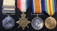 AN INTERNATIONALLY IMPORTANT “TERRA NOVA” (Scott Antarctic Expedition) POLAR MEDAL [ANTARCTICA 1910-1913] [ANTARCTICA 1925-1937] & 1914-15 “JUTLAND” TRIO. 271668.W.A. HORTON, TERRA NOVA.