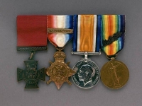 THE UNIQUE (Double V.C. Mons-Conde Canal) “TRIPLE GALLANTRY”  MILITARY MEDAL & TWO BARS”, 1914 Star & Bar Trio, M.I.D.x2 & LSGC. L.Cpl W.W. LEACH. 57th Fd Coy, R.E.  “THE FIRST M.M. OF THE GREAT WAR”