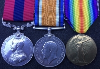 A RARE “EGYPT” 2/10 MIDDLESEX Rgt DISTINGUISHED CONDUCT MEDAL & Pair. To: 5246 & 292187. L. SGT: E. NATHAN 2/10 MIDDLESEX Regt. With an excellent “One Man Army” Battle Citation