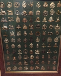 MAJOR & HIGHLY DESIRABLE EARLY BRITISH MILITARY BADGE COLLECTION of OVER  400 EXCELLENT AND RARE HELMET PLATES & HAT BADGES. A TRULY SUPERB ASSEMBLY of OVER 400 PIECES.