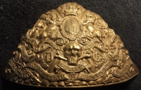 MAJOR & HIGHLY DESIRABLE EARLY BRITISH MILITARY BADGE COLLECTION of OVER  400 EXCELLENT AND RARE HELMET PLATES & HAT BADGES. A TRULY SUPERB ASSEMBLY of OVER 400 PIECES.