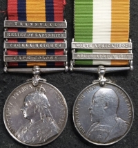 A NEW & DEDICATED LISTING of 23 BRITISH MEDALS & GROUPS AWARDED TO THE IRISH REGIMENTS. From £25 to £795