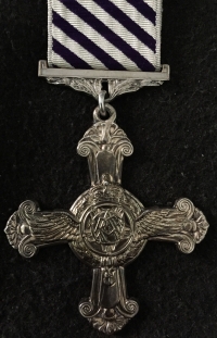 A VERY RARE & ATTRACTIVE “Anonymous” (MINT STATE)
DISTINGUISHED FLYING CROSS (1945) Aircrew Europe, (France & Germany), Africa Star (North Africa 1942) group of five. With Original Case.