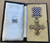 A VERY RARE & ATTRACTIVE “Anonymous” (MINT STATE)
DISTINGUISHED FLYING CROSS (1945) Aircrew Europe, (France & Germany), Africa Star (North Africa 1942) group of five. With Original Case.