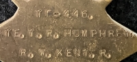 An Historic GALLIPOLI (Sulva Bay Landing,10th August 1915) 
2/4th Royal West Kent (Territorial Force) Regt. A Seriously Wounded Casualty. 1914-15 Trio with a rare Edward VII  T.F.E.M.