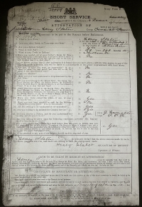 An Outstanding 1st DAY OF THE SOMME Redan Ridge, Beaumont Hamel-Serre. “CASUALTY” 1914-15 Trio, Plaque, Photo & Full Papers. S/11987 Rflm. HENRY SLATER.1st Rifle Brigade.(& 9th Lancers) KILLED-in-ACTION 1st July 1916