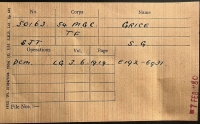 A Rare & Important (PALESTINE) “Battle of Sharon” DISTINGUISHED CONDUCT MEDAL. Sgt. S.G.GRICE. 54/ M.G.C. (Late 1/5 Norfolk Regt).Served Suvla Bay & Anzac Cove,Gallipoli. A survivor (“Vanished Battalion”)1/5 NORFOLK’s