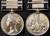 An Outstanding TRAFALGAR & JAVA, two clasp N.G.S. To: JAMES CHAPMAN. A Marine Society orphan boy sailor. Officers’ servant & powder monkey. Served at Trafalgar in HMS Royal Sovereign under Admiral Cuthbert Collingwood.