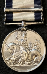 An Outstanding TRAFALGAR & JAVA, two clasp N.G.S. To: JAMES CHAPMAN. A Marine Society orphan boy sailor. Officers’ servant & powder monkey. Served at Trafalgar in HMS Royal Sovereign under Admiral Cuthbert Collingwood.